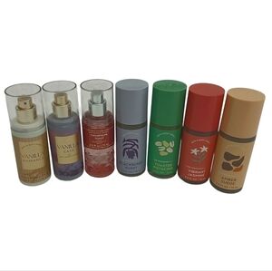 7 Bottle Bundle Bath & Body Works Fragrance Mist Body Spray. Brand New!